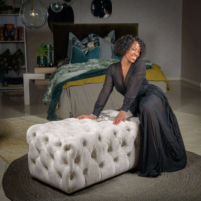 Not sure how to style your home with an ottoman?