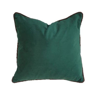 600 x 600 Dark Green Velvet Scatter Cushion Cover - DIYGIRLS