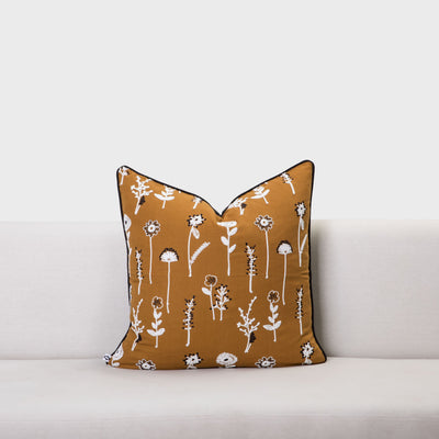 650 x 650 Meadow Mustard Scatter Cushion Cover - DIYGIRLS