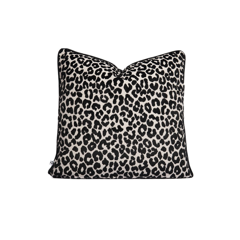 650 x 650 Black Puma Scatter Cushion Cover