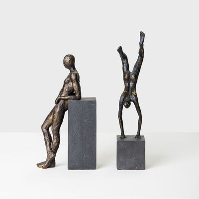 Monday and Saturday Sculptures