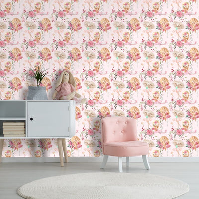Floral Fairy Wallpaper