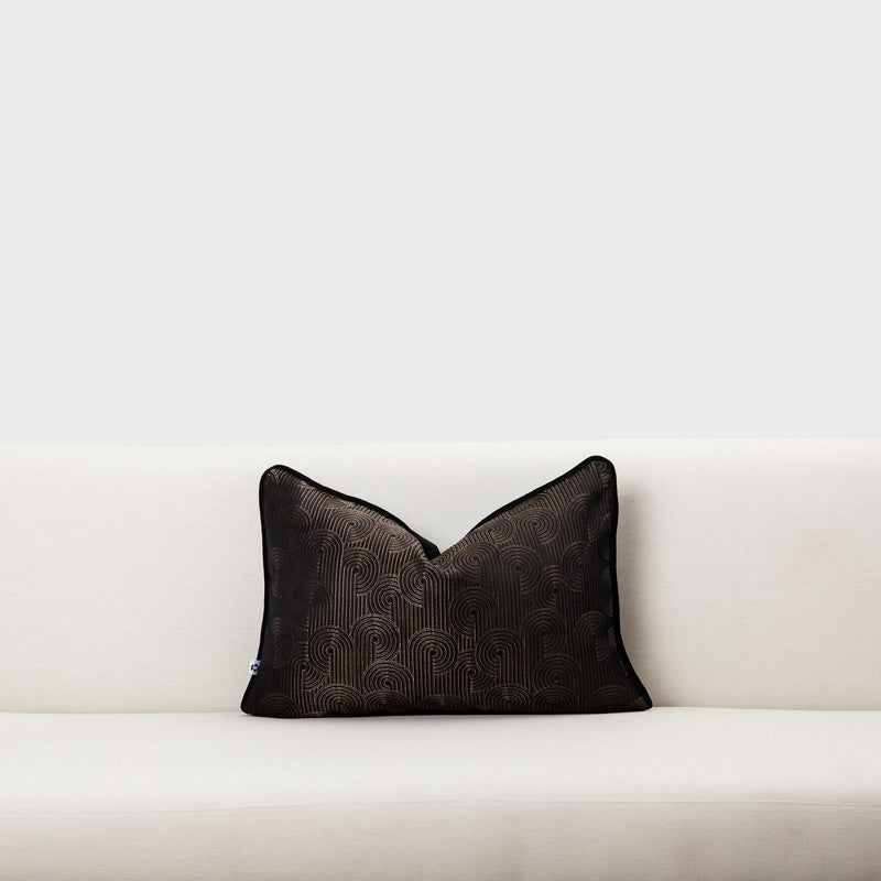 400 x 600 Colimacon Noir Scatter Cushion Cover