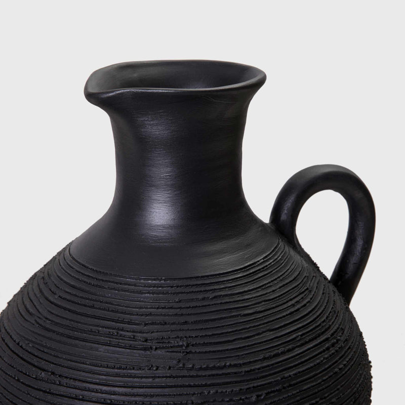 Ceramic Mbuli Maisha Set in Ebony