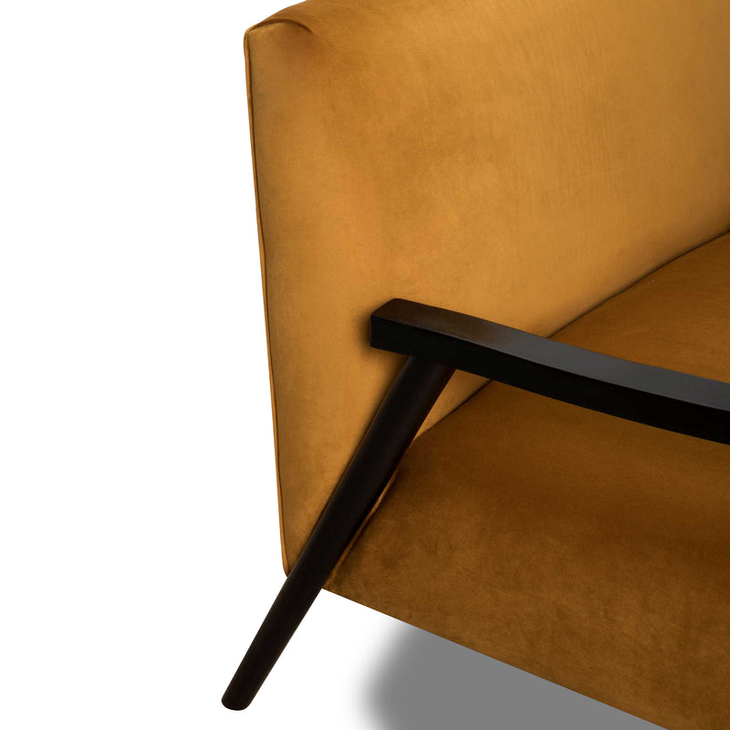 Anne Occasional Chair in Black