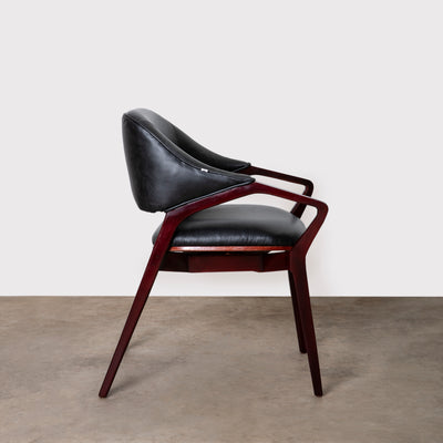 Noir Leather Chair