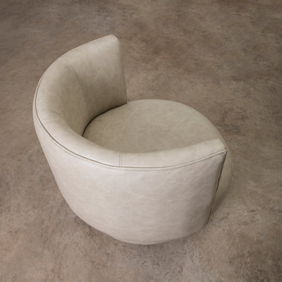 Nova Leather Swivel Chair