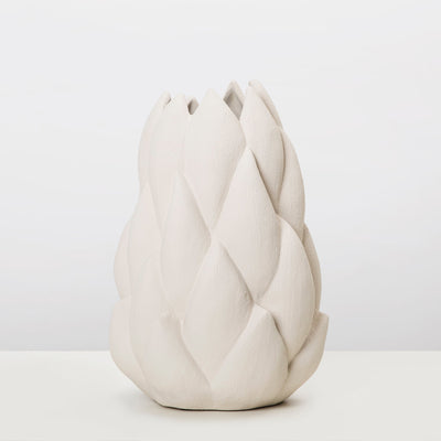 Aloe Vase in Bisque White - DIYGIRLS