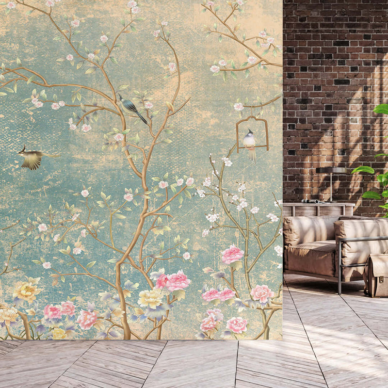 Asian Landscape Wall Mural - DIYGIRLS