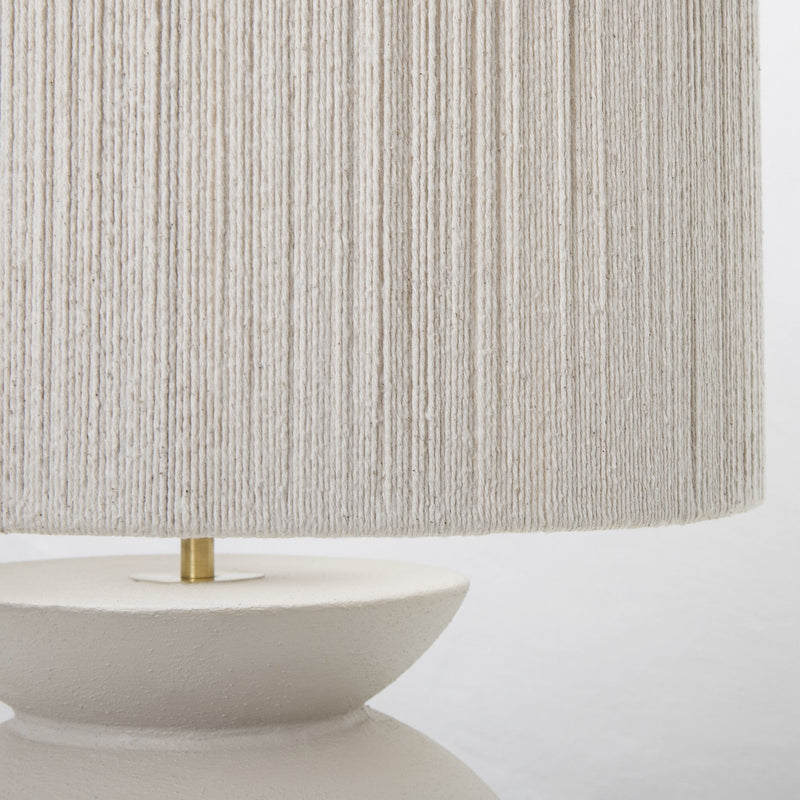 BELLY TABLE LAMP IN BISQUE WHITE - DIYGIRLS