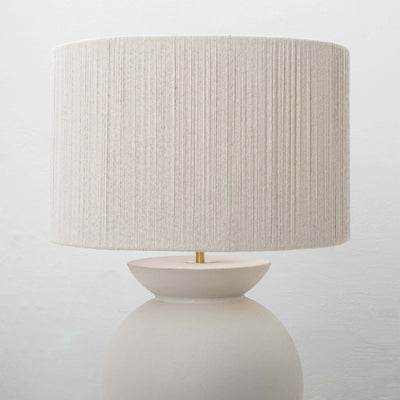 BELLY TABLE LAMP IN BISQUE WHITE - DIYGIRLS