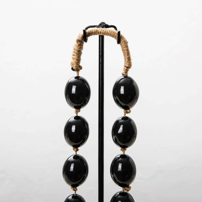 Black Authentic African Beads Set - DIYGIRLS