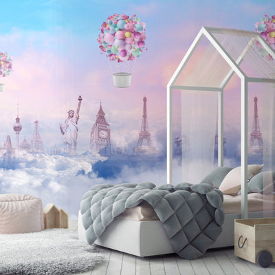 Candy Cloud Wall Mural - DIYGIRLS