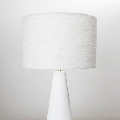 Cone Table Lamp in Snow White - DIYGIRLS