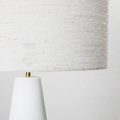 Cone Table Lamp in Snow White - DIYGIRLS