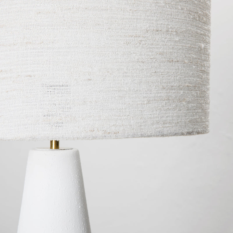 Cone Table Lamp in Snow White - DIYGIRLS