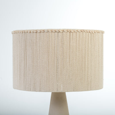 Cotton Twine Drum Shade (with Shells) - DIYGIRLS