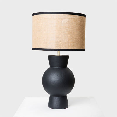 Curve Table Lamp in Ebony - DIYGIRLS