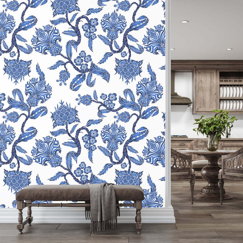 Delft Wallpaper - DIYGIRLS