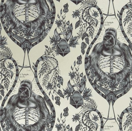 Emma J Shipley Silverback Wallpaper - DIYGIRLS