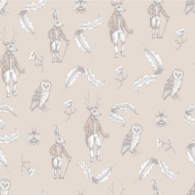 Feathered Hare Wallpaper - DIYGIRLS