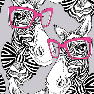 Funky Zebra Wallpaper - DIYGIRLS