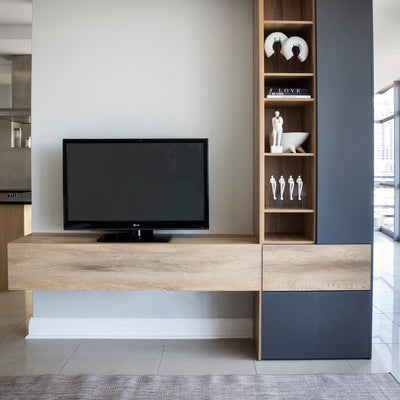 Grayston TV Wall Unit - DIYGIRLS