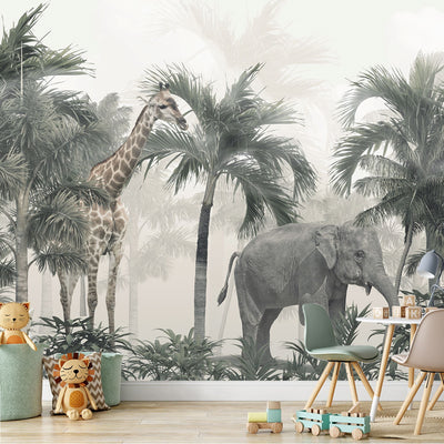 Into The Wild Wall Mural - DIYGIRLS