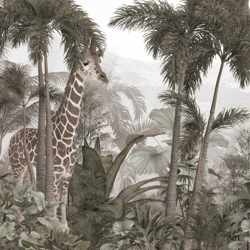 Jungle Expidition Wall Mural - DIYGIRLS