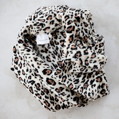 Leopard Bath Robe By Linen House - DIYGIRLS