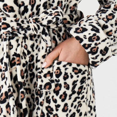 Leopard Bath Robe By Linen House - DIYGIRLS