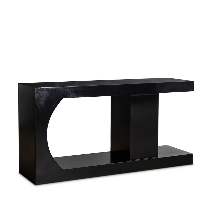 Loom Console Table in Ebony - DIYGIRLS