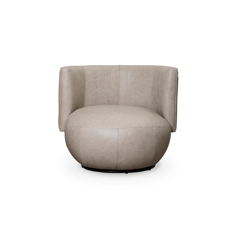 Nova Leather Swivel Chair - DIYGIRLS