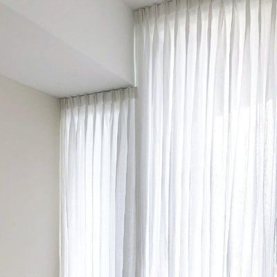 Pinch Pleated Curtain - Sheer - DIYGIRLS