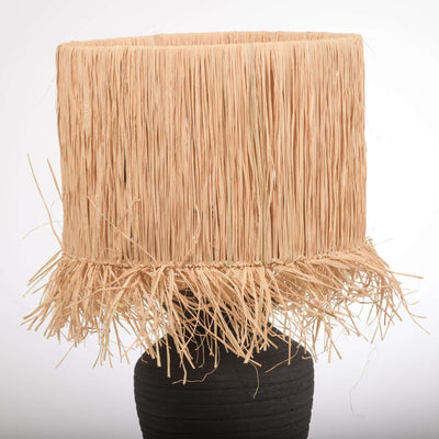 Raffia Drum Shade - DIYGIRLS