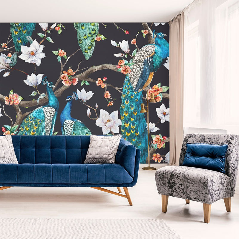 Royal Peacock Wallpaper - DIYGIRLS