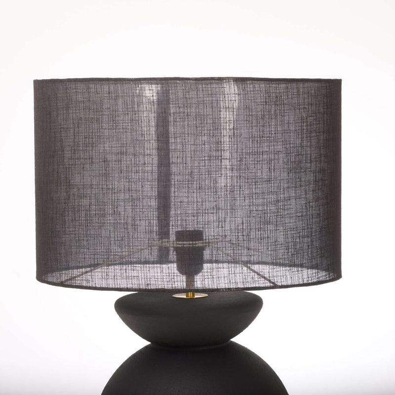 Sheer Drum Shade in Ebony - DIYGIRLS