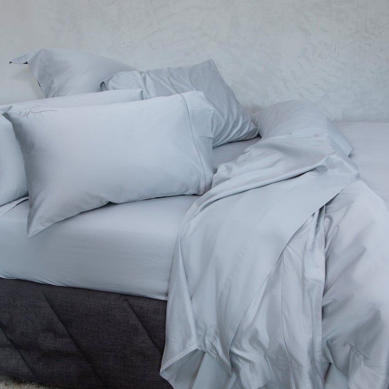 Silver Oxford 500TC Bamboo Cotton Duvet Set – King - DIYGIRLS