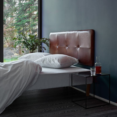 Slim Line Button Headboard In Leatherette - DIYGIRLS