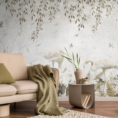 Tropical Leaf Wallpaper - DIYGIRLS