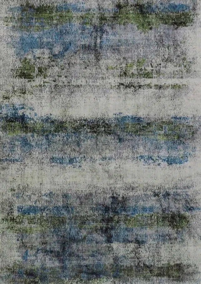 Valencia Indoor Rug in Blue Green - DIYGIRLS