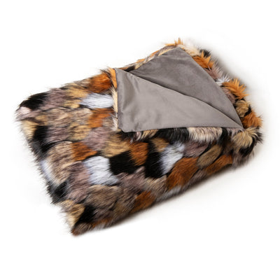 Vermont Faux Fur Throw - DIYGIRLS