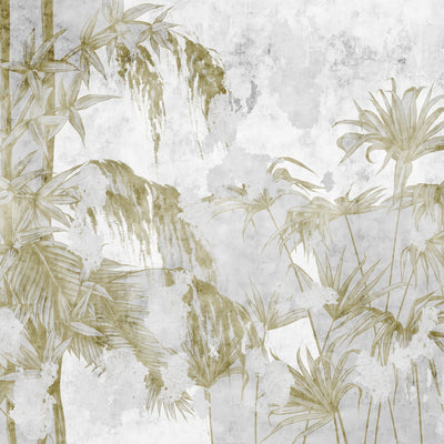 Vintage Bamboo Wall Mural - DIYGIRLS