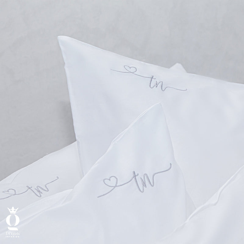 White 500TC Cotton Sateen Duvet - King - DIYGIRLS