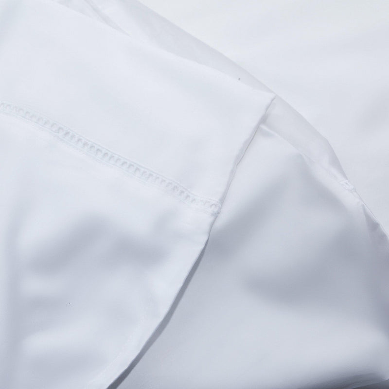 White King Fitted Sheet - 500Tc Cotton Sateen - DIYGIRLS