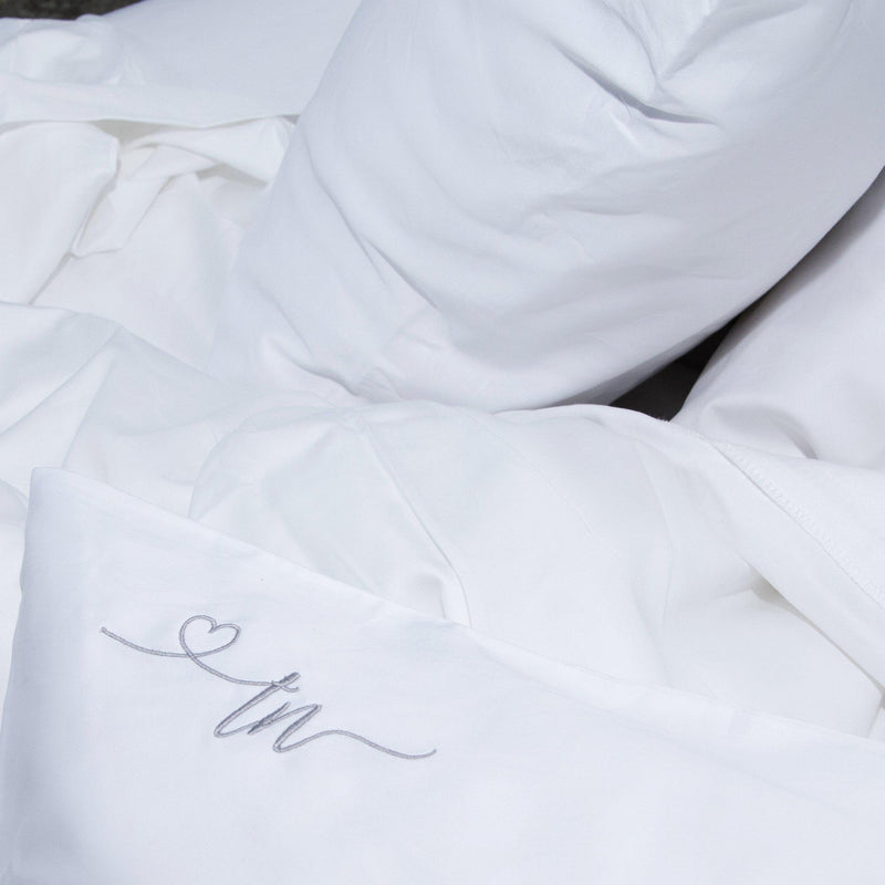 White King XL Duvet Cover - 500Tc Cotton Sateen - DIYGIRLS