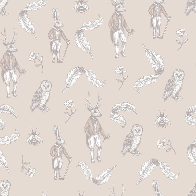 Feathered Hare Wallpaper