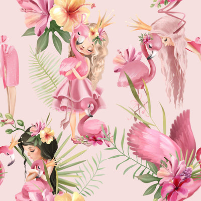 Floral Fairy Wallpaper