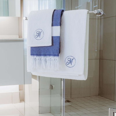 Personalised Egyptian Cotton Towel Set