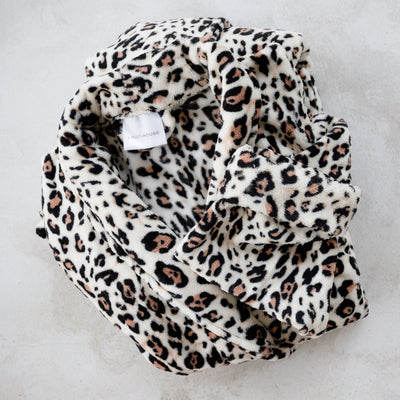 Leopard Bath Robe By Linen House